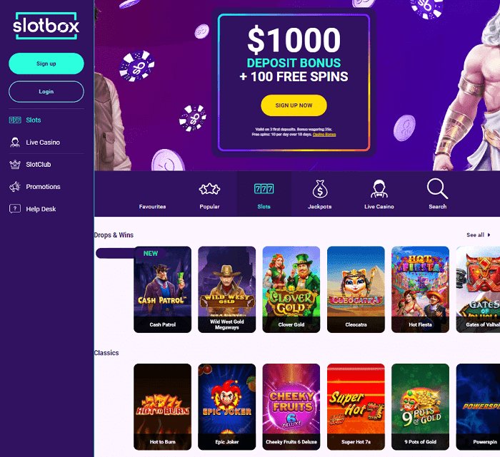 Discover slotbox casino