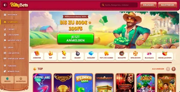 Billybets Erfahrungen: Ein umfassender Testbericht zur Echtgeld App und dem - overview